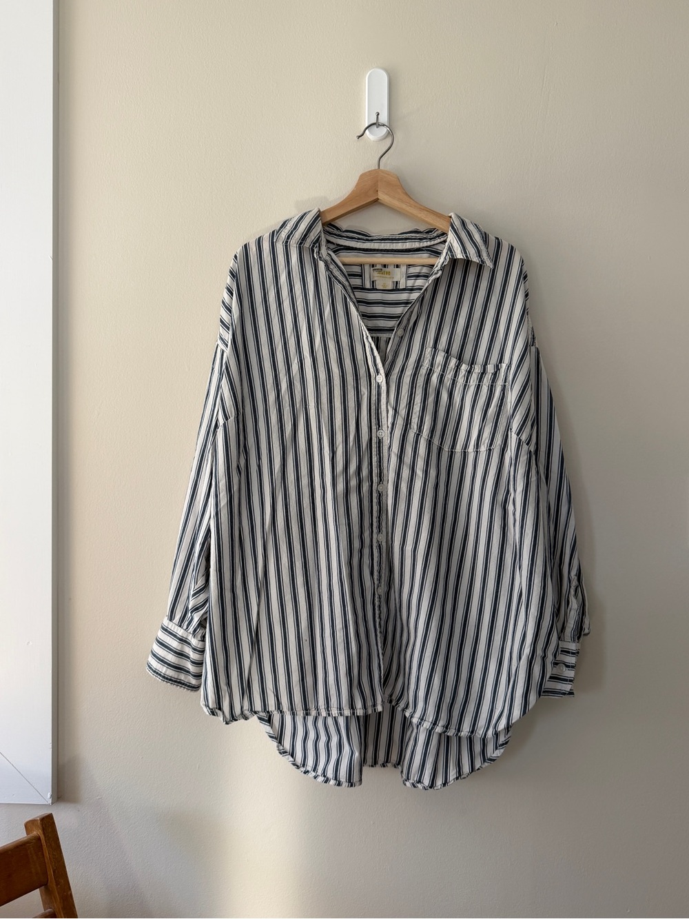 Anthropologie Maeve Striped Button Down Shirt